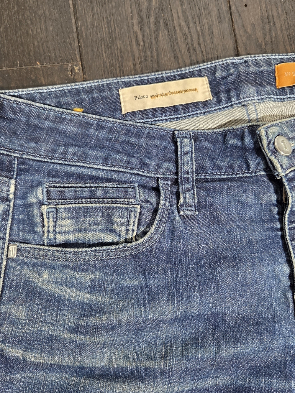 Pilcro and the Letterpress Stet Bootcut Jeans Dark Wash 28X31 21ASWGP255C